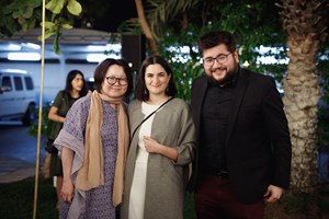 Uns Kattan. VIP Dinner at Abdelmonem Alserkal’s Home Garden. FIELD MEETING Take 6: Thinking Collections (25–26 January 2019). In Collaboration with Alserkal Avenue, Dubai. Courtesy Asia Contemporary Art Week (ACAW).